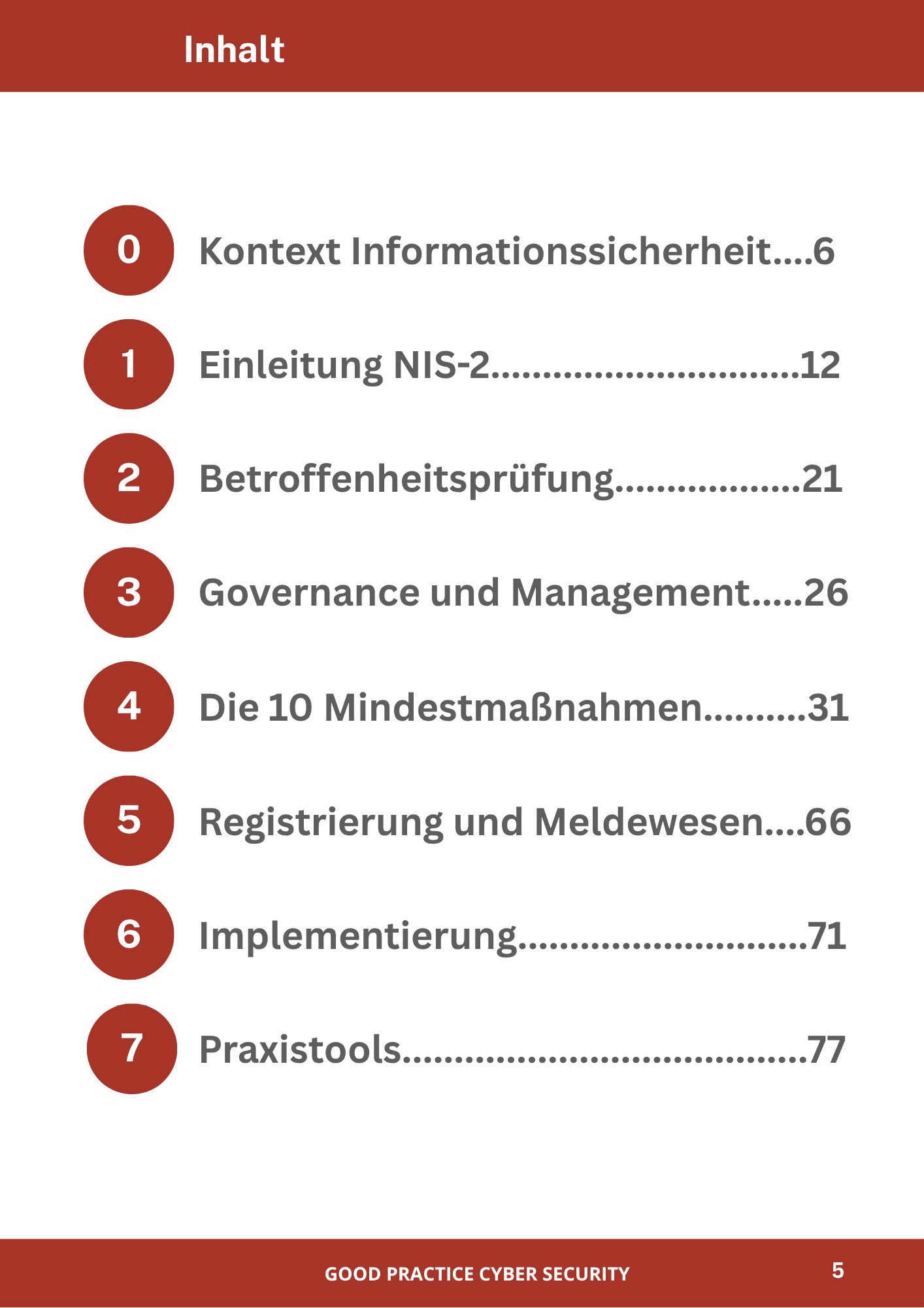 Workbook NIS-2 – Good Practice Cyber Security